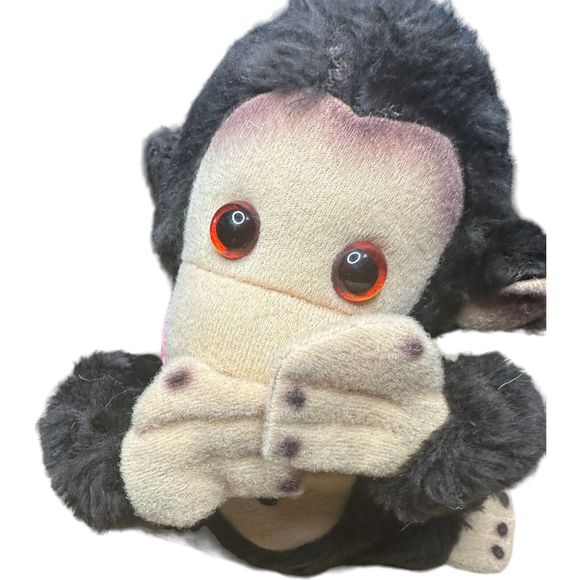 Vintage 1979 Russ Shy Guy Chimpanzee Monkey 7” Plush Stuffed Animal Rare HTF - Picture 10 of 16